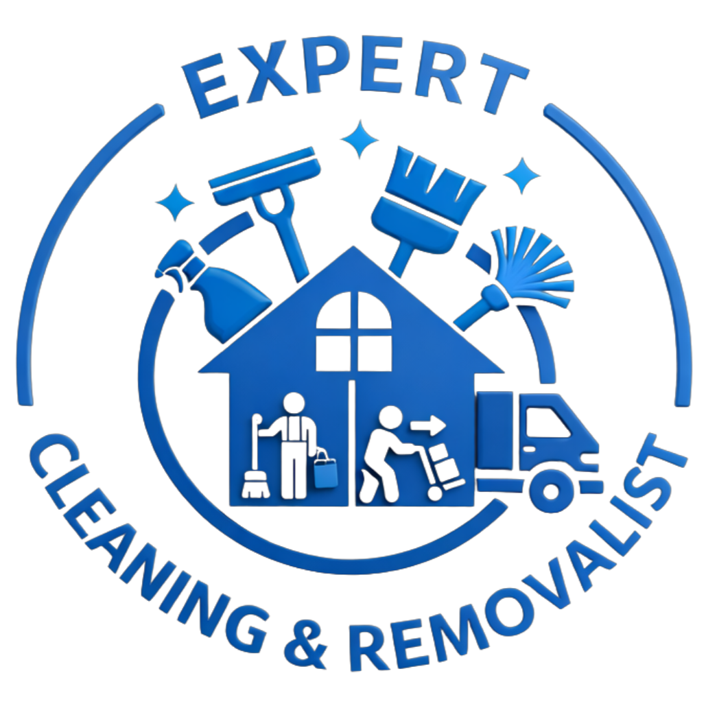 Expert cleaning and removalist Logo